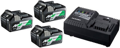 Hikoki uc18ysl3wa3 Booster Pack A3, uc18ysl3 + 3 x bsl36a18 Li-Ion – uc18ysl3wa3