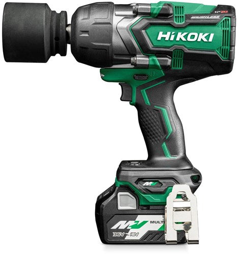 Hikoki wr36dfwrz | Multivolt-Akku-Schlagschrauber 36 V 3 4 2400 nm im HSC-III-Gehäuse (2 x 2,5 Ah-Akku + Ladegerät) – wr36dfwrz