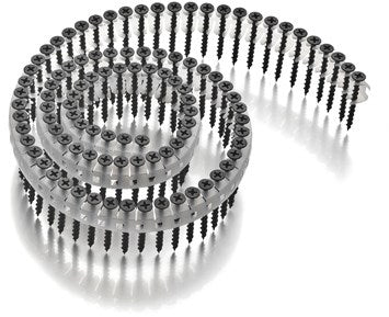 Hitachi Zubehör Spanplattenschrauben verzinkt grob d. 4,0x35 platter Reifen (1000 Stück) (alt 750546) - 754625