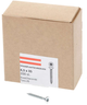 Hoenderdaal Spanplattenschraube verzinkt Flachkopf Vollgewinde Torx TX25 4,5x35 | 200 Stück - 0206.01.33401