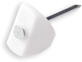 Homefix Wellblechnagel mit Kappe weiß 1,8x30 | 25 Stück - 6701.40.23010