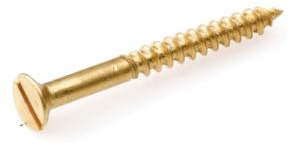 Homefix Holzschraube Messing hell PK ZS 3,0x25 | 20 Stück - 6701.20.00070