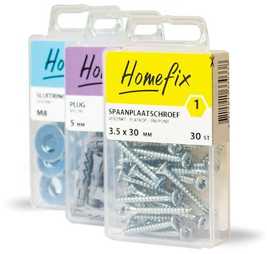 Homefix Keilschraube m8x50x20 | 2 Stück - 6701.10.70020