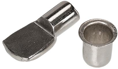 Homefix Regalträger VZ 18x7 + Buchse | 4 Stück - 6701.30.40030