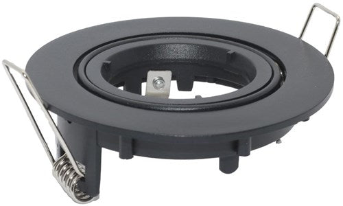 Hope Einbaustrahler 50mm verstellbar rund mattschwarz - 5013202