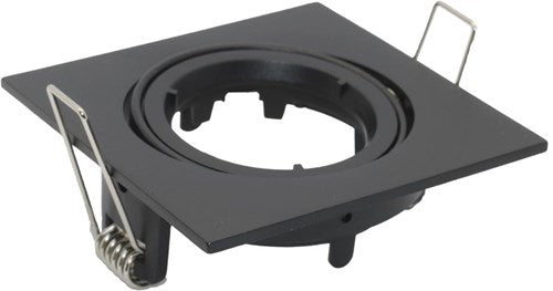 Hope Einbaustrahler 50mm verstellbar quadratisch mattschwarz - 5013203