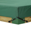 Abdeckung für Sandbox 210 cm Polyestergrün