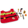 Dantoy Feuerwehr-Set aus Holz im Karton 10-teilig