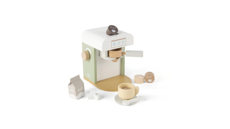 Dantoy Holzkaffeemaschine XL 13-teilig im Karton
