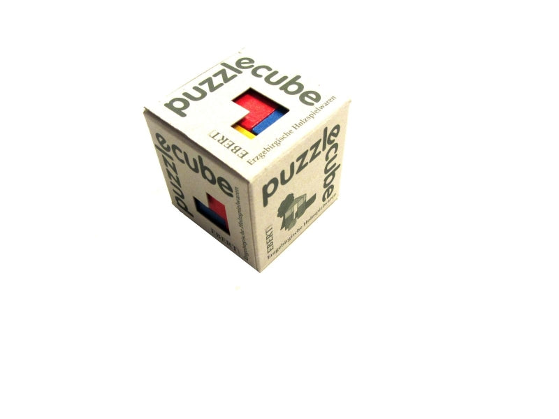 Ebert Holzpuzzlewürfel (farbig)