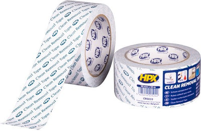 HPX Clean abnehmbares PVC-Klebeband | 38 mm x 33 m – cr3833 cr3833