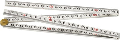 Hultafors Zollstock G 59 1 m weiß – 4-teilig – hu201004 – hu201004