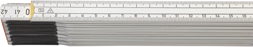 Hultafors Zollstock p600 3m | weiß - hu106729
