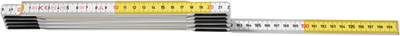 Hultafors Zollstock T59 2m weiß gelb | 10-teilig - hu105254