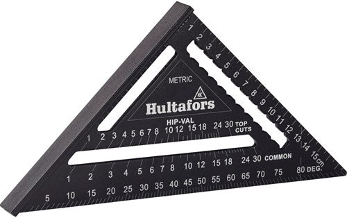 Hultafors Sparrenquadrat 0-90 Grad 18 cm - hu257010 - hu257010