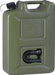 Hunersdorff-Kraftstoffkanister | Fassungsvermögen 20 l | olivgrünes HDPE | L350xB165xH495mm | 1 Stück - 802000 - 802000