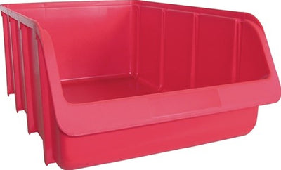 Hunersdorff Lagerbehälter | l489 422xb312xh184mm | pp rot | stapelbar | 7 Stück - 675100 675100
