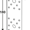 Connex-Anschlussplatte 175x40x3 vz - hv1420