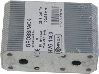 Connex-Verbindungsplatte 95x35x2,5 25 Stück vz - hvg1400