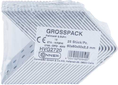Connex perf. Quadrat 60x60x50 25 Stück vz - hvg2720
