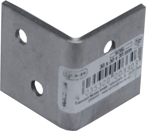 Connex breit quadratisch 30x30x30 Edelstahl - hvrj20006