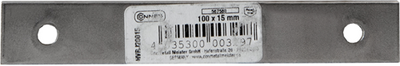 Connex-Verbindungsplatte 100x15 Edelstahl – hvrj20015