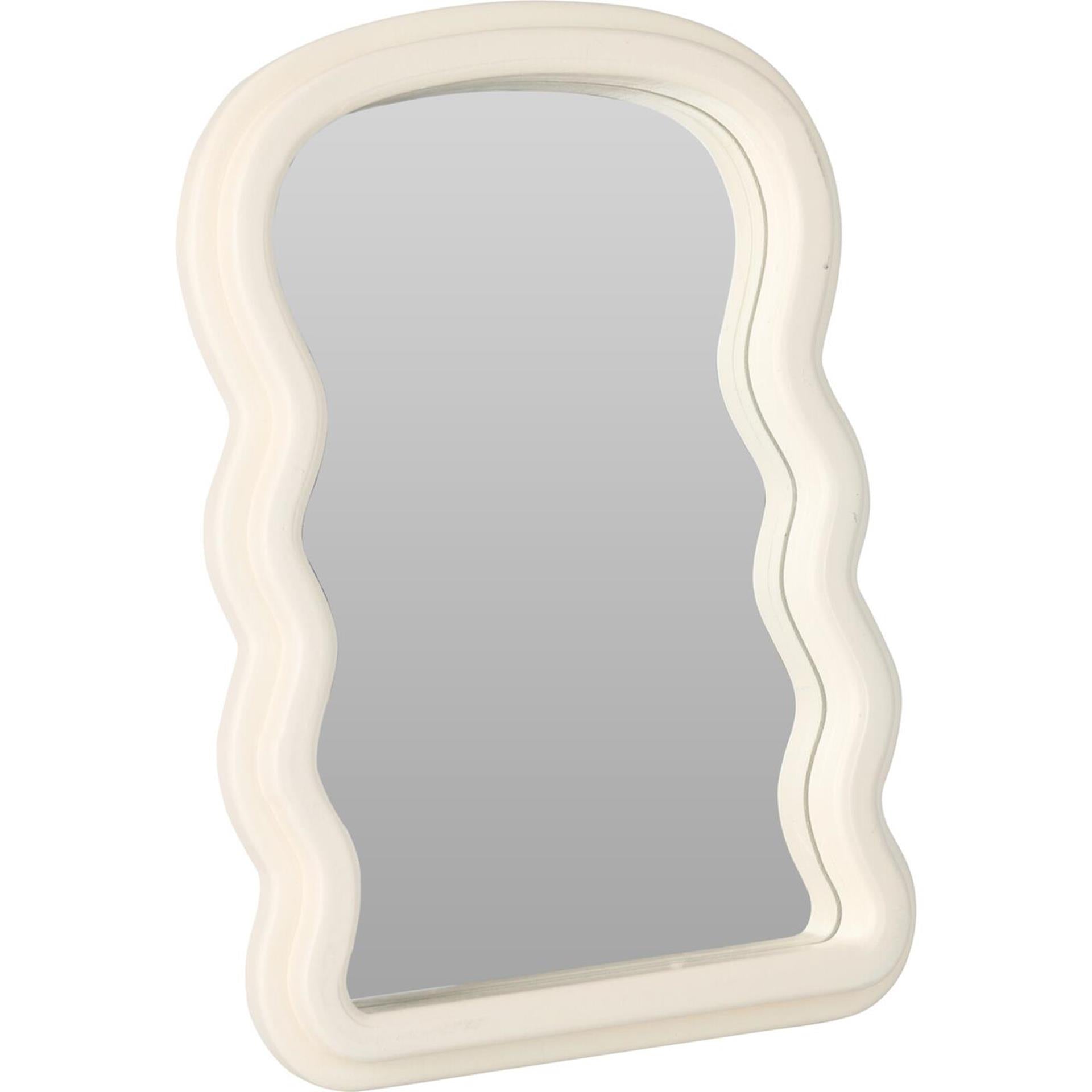 Home-Styling-Spiegel gewellt 18x2x26cm