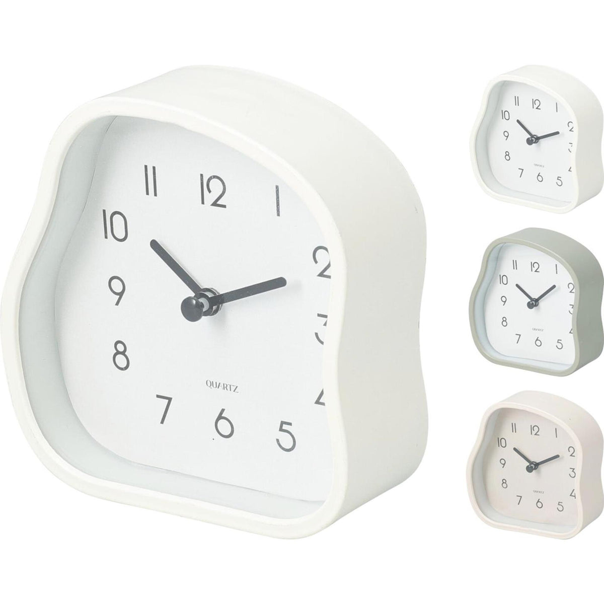Home-Styling-Tischuhr 12x12cm