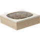 Home-Styling-Teedose aus Holz, 24 x 24 cm