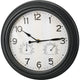 Home-Styling-Wanduhr schwarz 30 cm