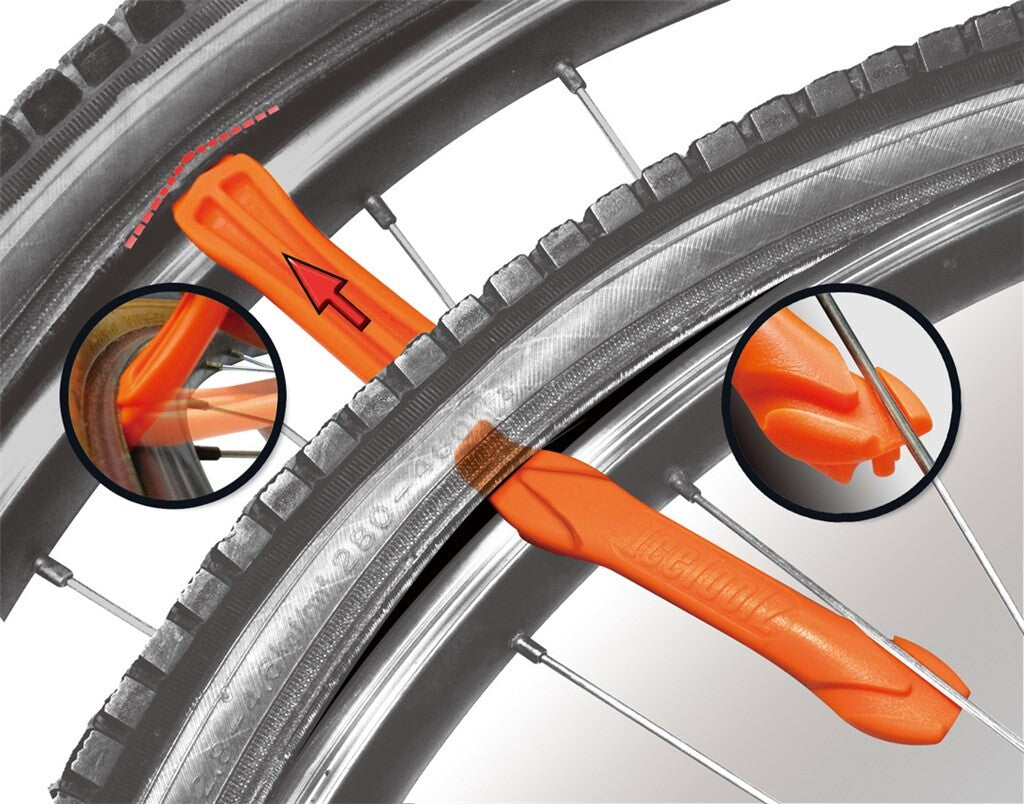Reifenmontiergerät orange 3er-Set