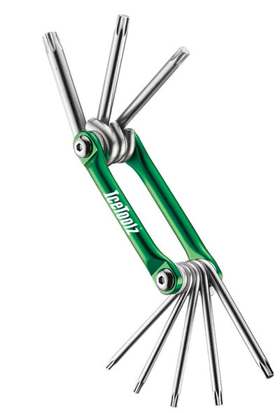 Icetoolz Torx-Taschenmesserschlüssel-Set 8-teilig