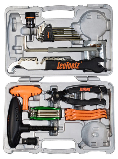 Icetoolz Werkzeugkoffer Carbon Fix, 23-tlg. 12-teilig, 82f6