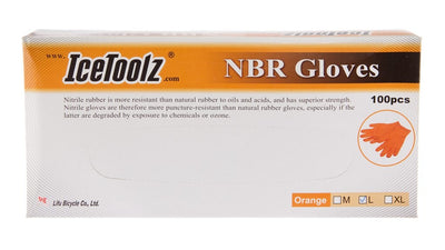 Icetoolz Handschuhe NBR Nitril, Größe L, 100 St, 17g4