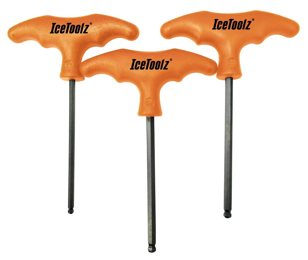 T-Schlüssel-Satz IceToolz 70TA - Inbus 4, 5 und 6mm