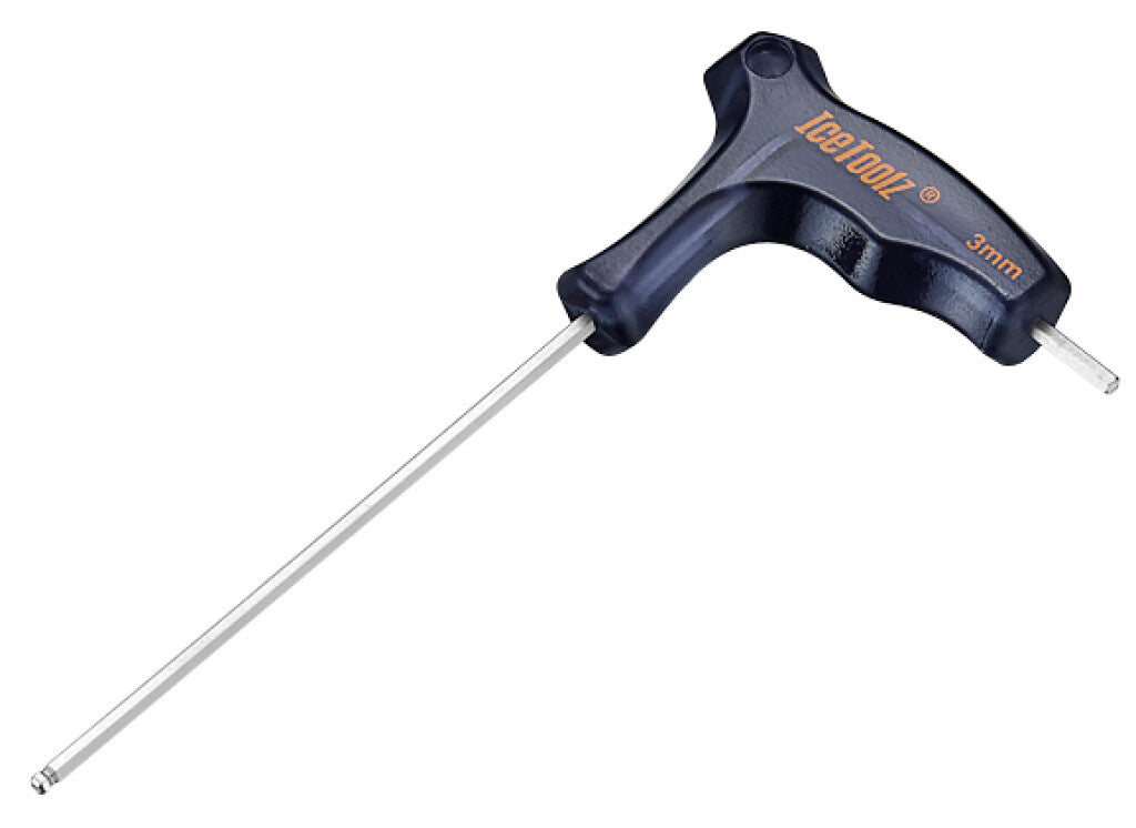 IceToolz TwinHead-Schlüssel 7M30 3 mm Sechskantschlüssel