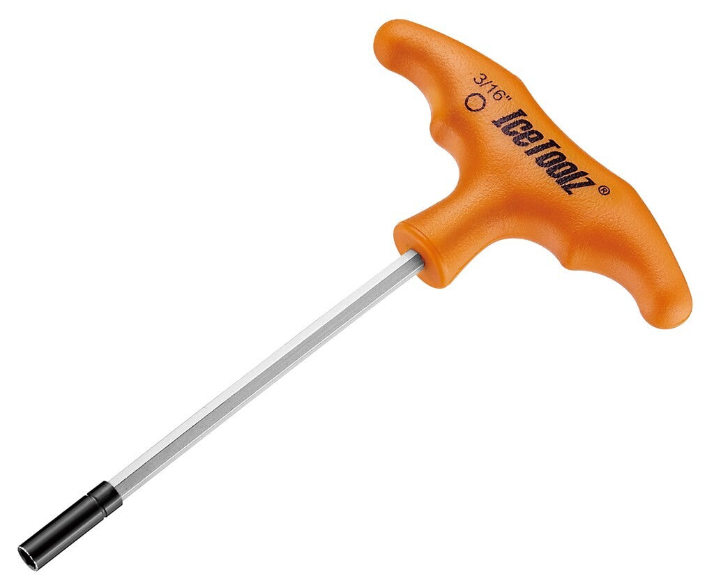 IceToolz Speichen-Nippel-Schlüssel 12A7 für 3 16er (Sechskant) Nippel