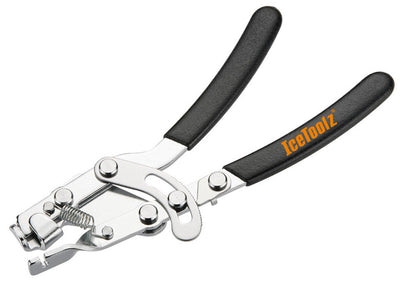 IceToolz Spannzange für Bremskabel 20,5 cm silber schwarz