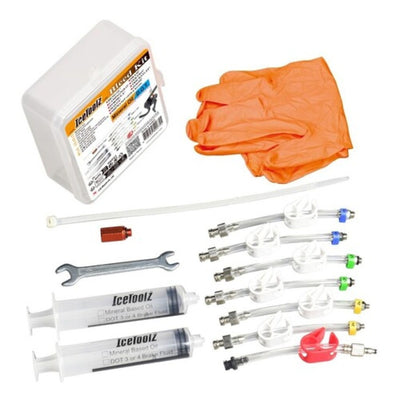 ICetoolz 54R5 Universal Entlüftungsset hydrolische Bremsen in der Box