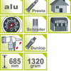 Icetoolz 260psi Hochdruck-Rennstreckenpumpe mit Manometer - extreme a652