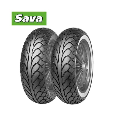 Sava 100 80-10 MC22 Eleganz Tl 53L 4PR F R Schwarz-Weiß 573955 Mitas