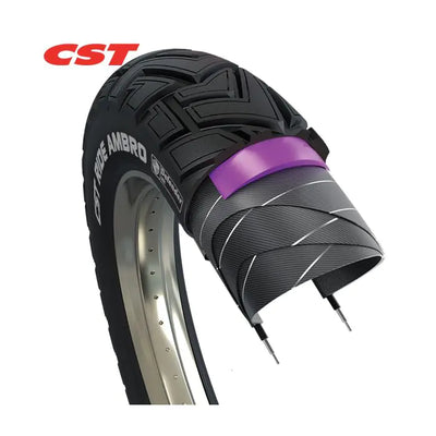 CST Tourance Tire Fatbike 20 x 4,0 (100-406) Schwarz