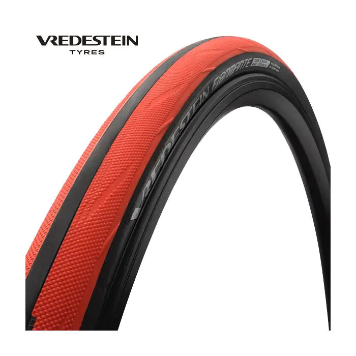 Vredestein Reifen fiammante 28 x 7 8 (23-622) Schwarzrot