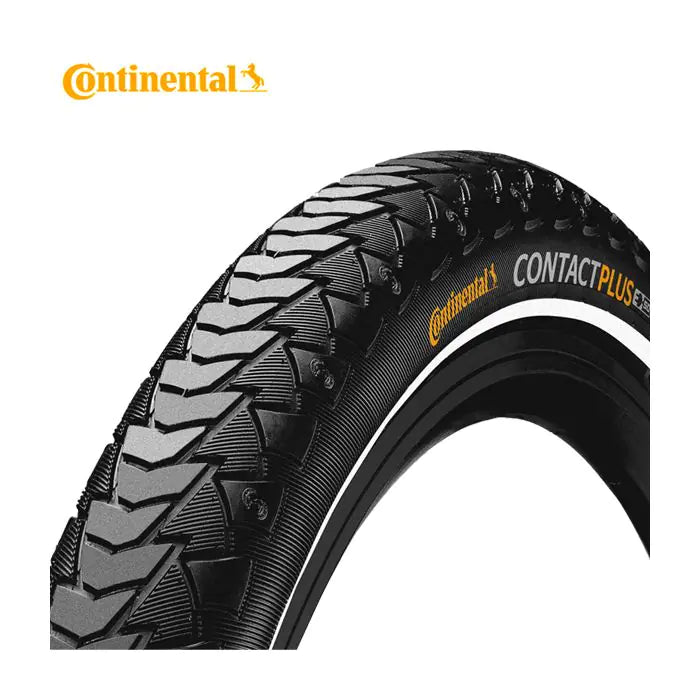 Continental Contact Plus 28x1 1 4 Reifen - Schwarz