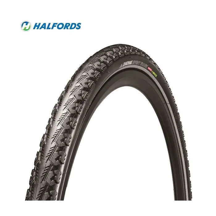 Halfords 28x1 5 8x1 3 8 Standard schwarzer Reflexfaden