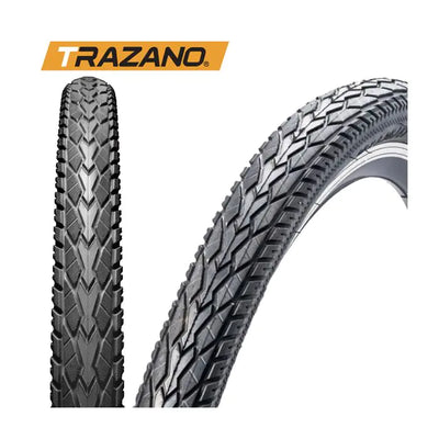 Trazano-Reifenreflexion 28 x 1 5 8 x 1 3 8 (37-622) Schwarz