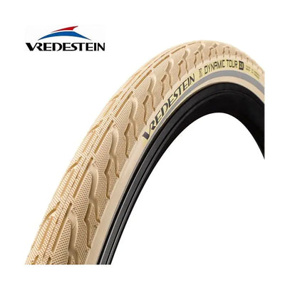 Vredestein Reifen Dynamische Tour 28 x 1 5 8 x 1 3 8 Creme Refli