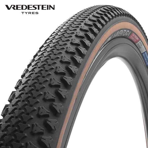 Vredestein - Aventura TLR 700x38c Black Braun
