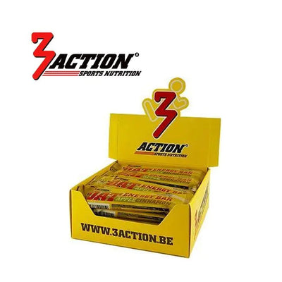 3action Hafer-Energieriegel Apfel-Zimt 45 Gramm – Displaybox 20 Stück – 1202030015