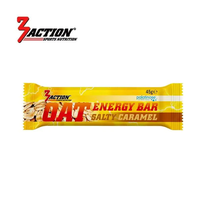 3action Hafer-Energieriegel Salty Caramel 45 Gramm – Displaybox 20 Stück – 1202030017